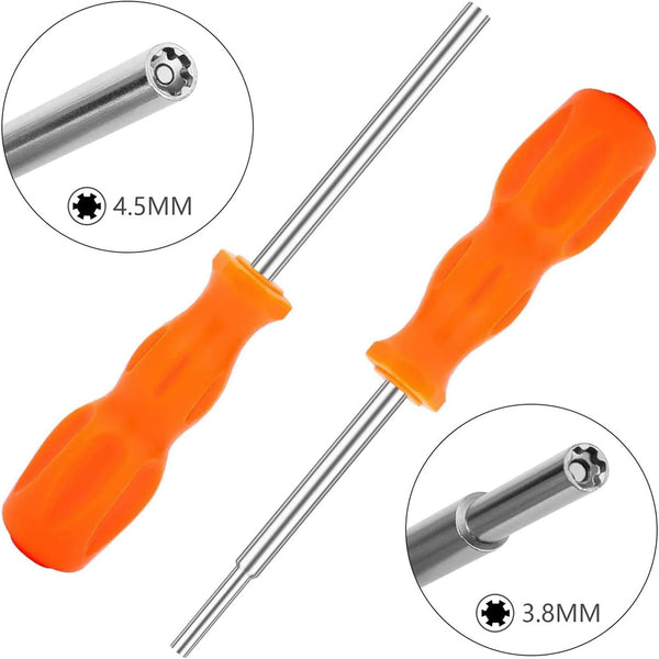 3 Pack Gamebit Security Screwdriver 3.8Mm And 4.5Mm 2.5Mm Triwing For Super Nintendo Snes Nes N64 Gameboy Screwdrivers