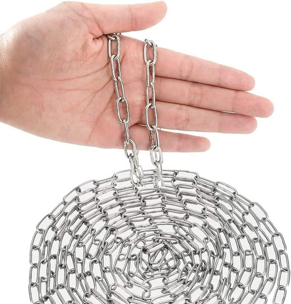 304 Stainless Steel Chain 2Mm Thickness 3M Length Utility & Hanging Other Camping