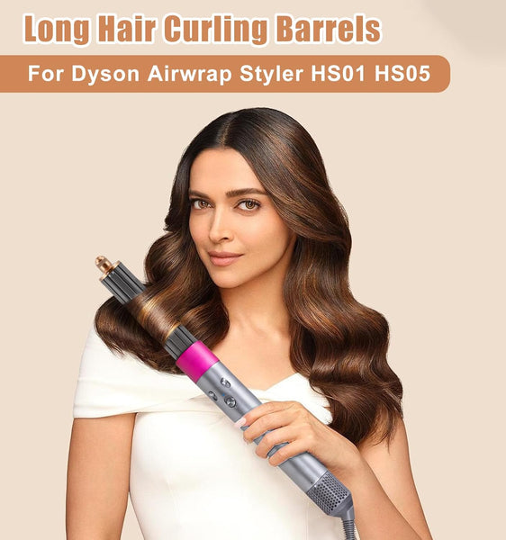 40Mm Long Barrel Attachment For Dyson Airwrap Hs01/Hs05/Hs08 Auto Wrap Curling Straightening & Curling Irons