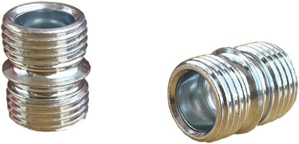 Vega 4 Pack Small Threaded Pole Connectors For 3/4" Shelving Posts Industrial Style Wire Rack Braces & Brackets