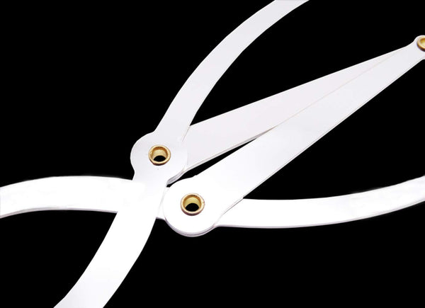 Golden Mean Calipers Ratio Stainless Steel Eyebrow Ruler 1:1.618 Measure Tool For Tattoo Makeup Eyebrow Liner & Definition