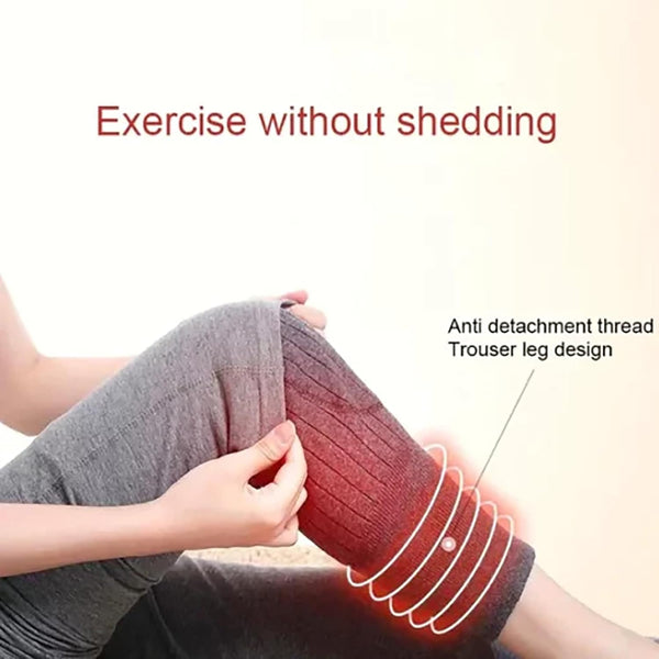 Cashmere Leg Warmer Winter Knitted Over Knee High Thermal Compression Sleeve Leg Warmers