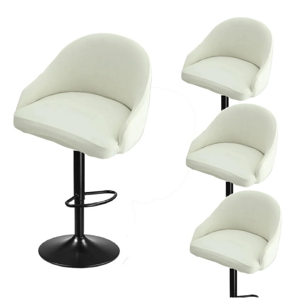 Bar Stool Covers With Back Stretch Slipcovers For Swivel Counter Armchair Kitchen Island Chairs Chair Covers