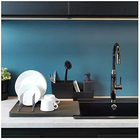 Dish Washing Brush Blackpolypropylene Plastic Polyester Synthetic Rubber(Length : 29Cm) Cleaning Brushes
