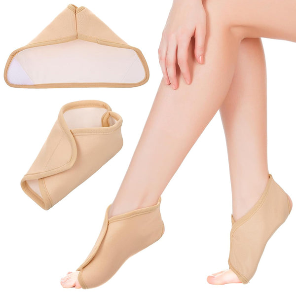 Castor Oil Pack Wrap For Ankle Reusable Adjustable Feet Brace Cloth Relief Gifts Men Women Mom Dad Wife Orthotics Braces & Sleeves
