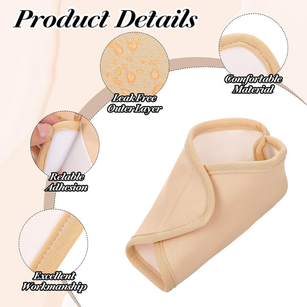 Castor Oil Pack Wrap For Ankle Reusable Adjustable Feet Brace Cloth Relief Gifts Men Women Mom Dad Wife Orthotics Braces & Sleeves