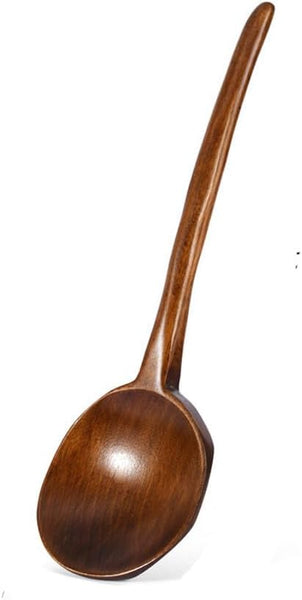Wood Cooking Spoon 1Pc 10.8 Inches Long Handle Spoons For Mixingtasting Stirring Food Large Wooden Utensils And Crafts Cooking Utensils