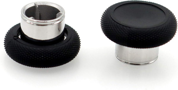 Partegg 2 Pcs Short Concave Magnetic Analog Thumbstick Replacement For Xbox Elite Wireless Controller Series Gen 1797 Height Sticks (Black) Controller