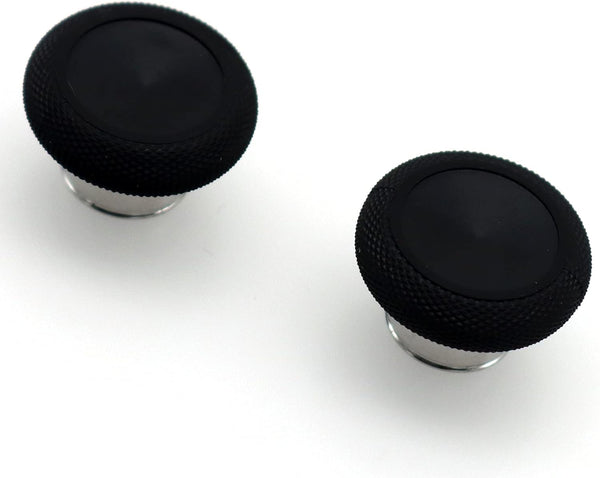 Partegg 2 Pcs Short Concave Magnetic Analog Thumbstick Replacement For Xbox Elite Wireless Controller Series Gen 1797 Height Sticks (Black) Controller