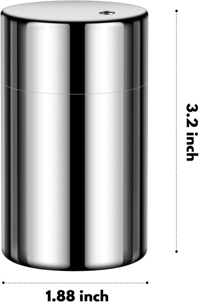 Toothpick Holder Toothpicks 304 Stainless Steel Dispenser With 400 Bamboo For Appetizers Craft Party tail Picks Cleaning Teeth (Silver) Toothpick Disp