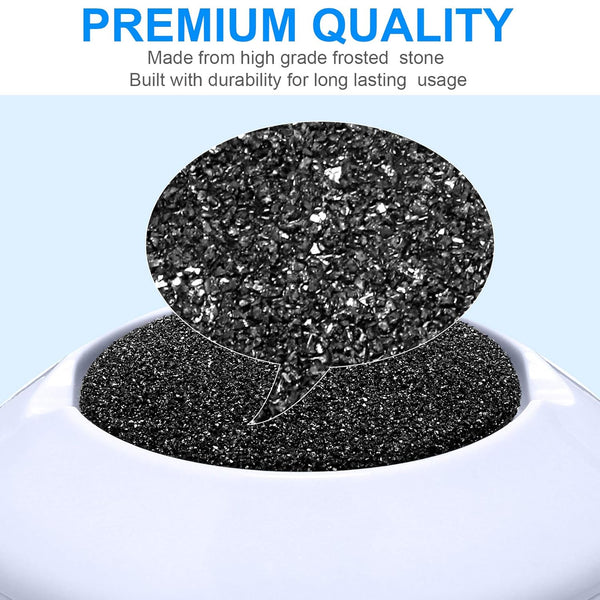 20 Electric Foot Grinder Replacement Pads Coarse Callus Remover Black Gray Electric Files & Tools