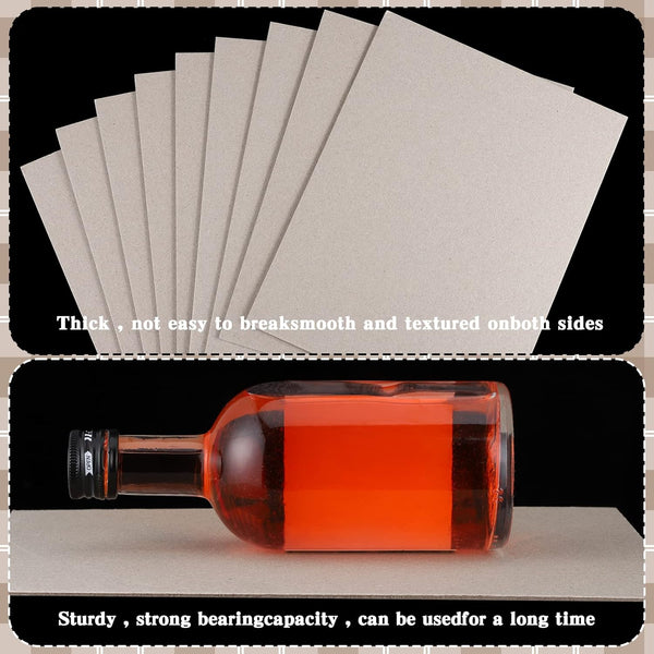 20 Pcs Kraft Chipboard Sheets For Bookbinding 8.5 X 11 Inch 80 Pt Personal Organisers