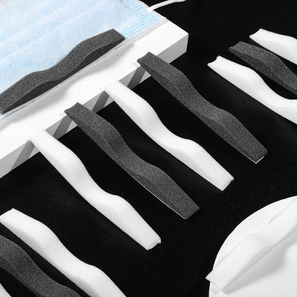 50 Pack Microfiber Memory Foam Nose Bridge Pads Face Masks