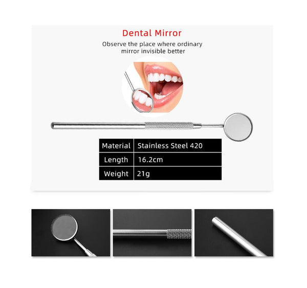 Dentist Stainless Steel Tartar Remover Set Of 4 Dental Instruments