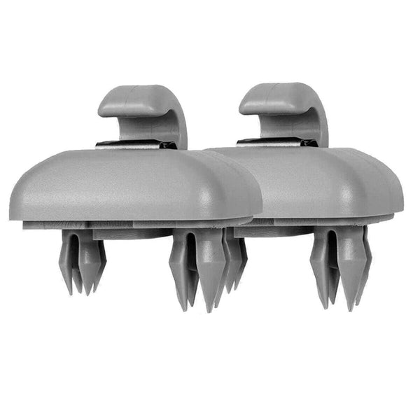 2X Sun Visor Clip Hook Mount Holder Compatible With Audi A1 A3 A4 A5 Q3 Q5 B6 B7 B8 Sun Visors