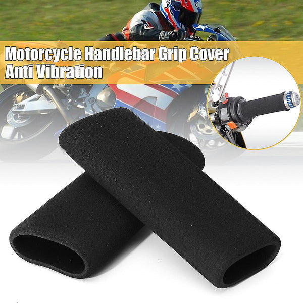 2 Pack Motorcycle Anti Vibration Handle Covers Inner Diameter: 31Mm (Applicable Range: 3.17 3.68 Cm) Comfort Foam Non Slip For All Handles Other Motor