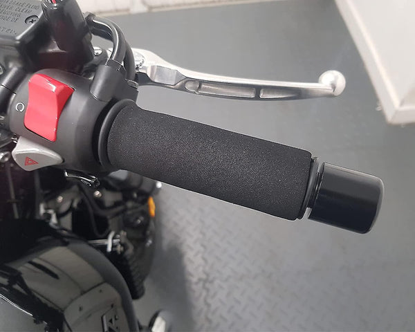 2 Pack Motorcycle Anti Vibration Handle Covers Inner Diameter: 31Mm (Applicable Range: 3.17 3.68 Cm) Comfort Foam Non Slip For All Handles Other Motor