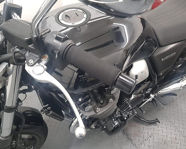 2 Pack Motorcycle Anti Vibration Handle Covers Inner Diameter: 31Mm (Applicable Range: 3.17 3.68 Cm) Comfort Foam Non Slip For All Handles Other Motor