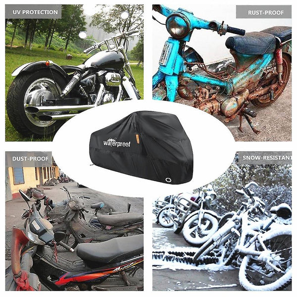Bicycle Cover Outdoor Waterproof With Lock Hole Bike Covers