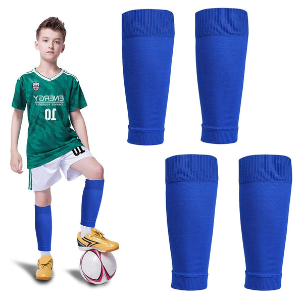 Soccer Shin Guards Sleeves Leg Socks Compatible With Football For Unisex Children Youth Shin Pads
