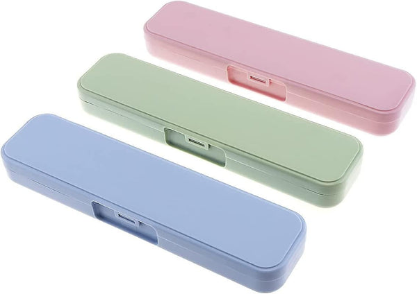 Cutlery Box Set Of 3 Perfect For Camping Traveling And More Multicolor Outdoor Tableware