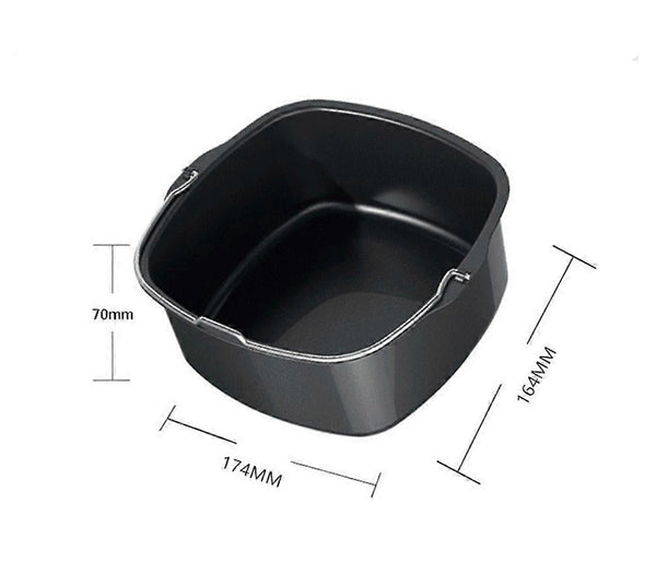 Airfryer Xxl Baking Tray Set Compatible With Models Hd965x Hd976x Hd986x Silicone (Hd9952/00) Style4934 Air Fryer Accessories