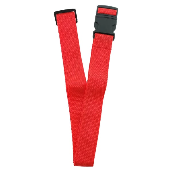 Red Luggage Straps 2 Pack With Metal Tags Adjustable Suitcase Set Other Luggage