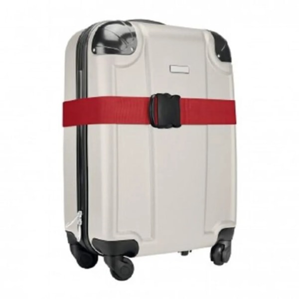 Red Luggage Straps 2 Pack With Metal Tags Adjustable Suitcase Set Other Luggage