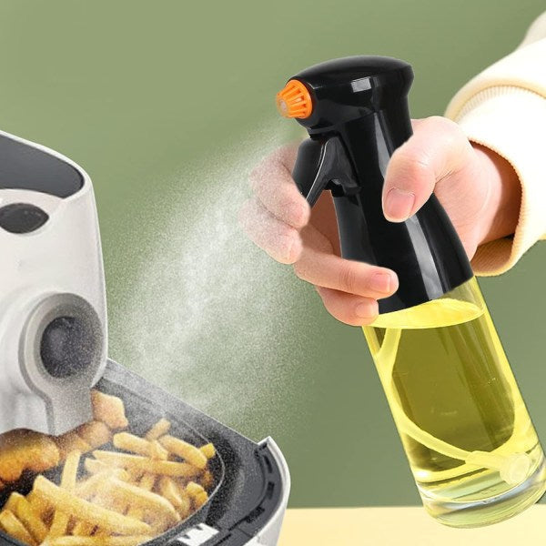 200Ml Olive Oil Cooking Spray Bottle For Air Fryer Salad Bbq Oil & Vinegar Dispensers