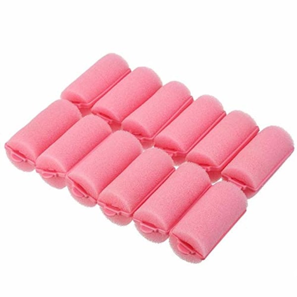 Tg 12 Pcs Foam Sponge Rolls Soft Sleeping Rollers & Curlers
