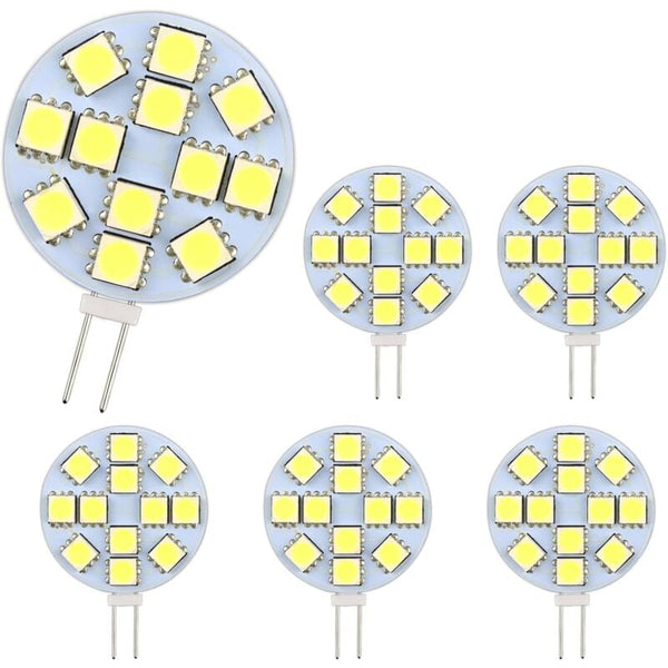 G4 Led Bulb 2W 12 24V Warm White 3000K 200Lm Non Dimmable 12X5050 Smd For Cabinets Compatible With Phillips Oral B Braun Light Bulbs