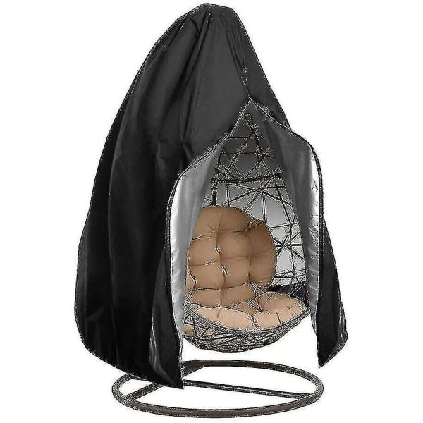 Barsinfi Oxford Zipper Hanging Chair Cover 190 X 115 Cm Waterproof For Garden And Outdoor Furniture Cm_Max Patio Chairs