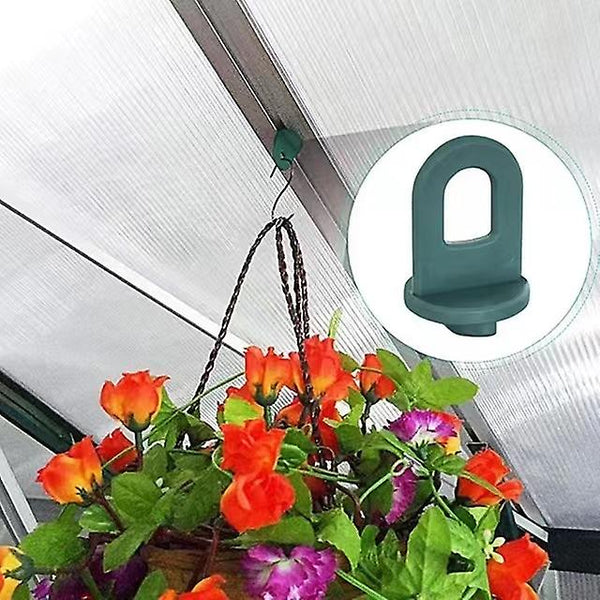 Greenhouse Clamps Set Of 50 Max Grey Xxl With Extra Strong Grip Eyelets Trellis Plant Holder Compatible Garden Accessories Greenhouses