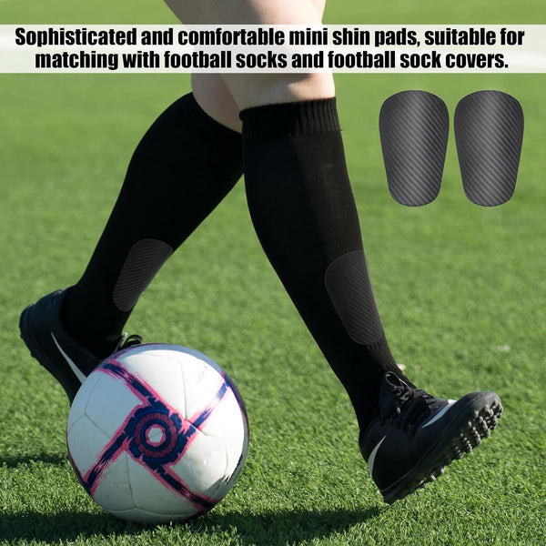 Football Shin Guards Dark Grey 9.5X4cm Youth Adult Shin Pads