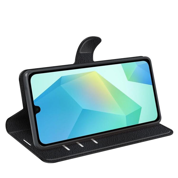 Compatible With Samsung Galaxy A17 5G Case Black Horizontal Flip Stand Cover Cases Covers & Skins
