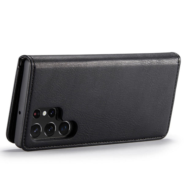 Dg.Ming Magnetic Wallet Case Compatible Withsamsung Galaxy S22 Ultra Black In 1 Cases Covers & Skins