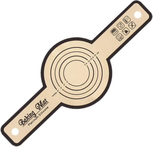 Silicone Dough Mat With Precise Scale Foldable Bread Rolling Kneading Baking Other Baking Accessories