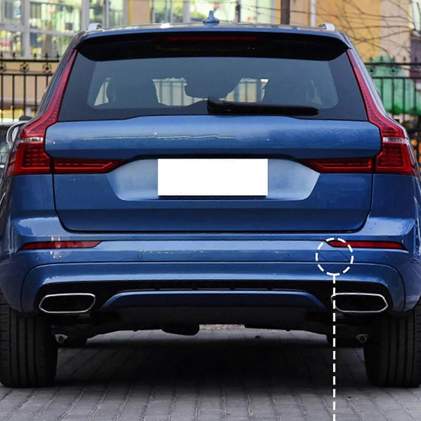 Volvo Xc60 2018 2023 Towbar Cover Maple Brown Abs Oem Fit Replacement Rear Bumper Compatible Bumpers