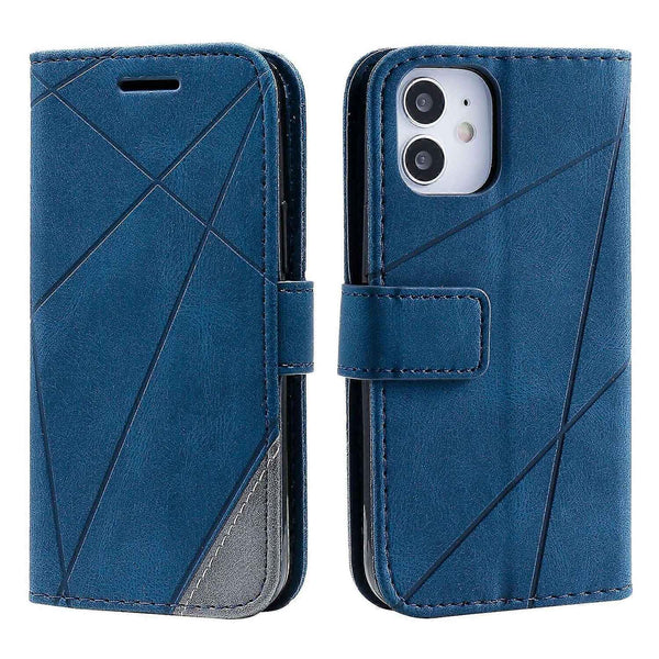 Case Compatible With Iphone 11 Leather Magnetic Folio Card Holder 11 Perfect Blue Max Cases Covers & Skins