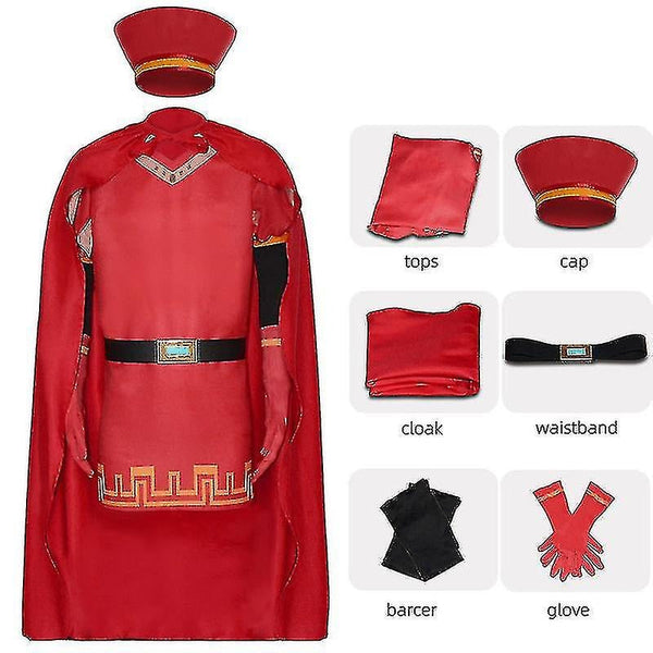Lord Farquaad Cosplay Costume Set For Adults And Kids Halloween Carnival M Size Unisex Costumes