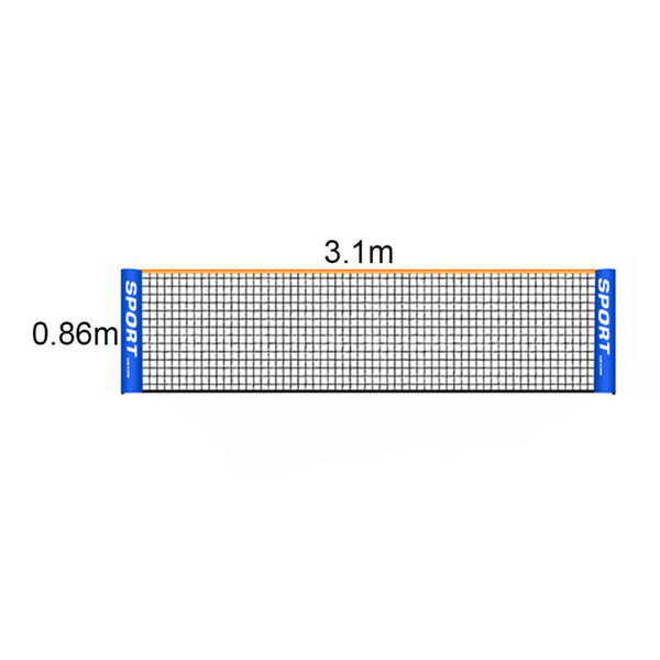 Net Replacement For Outdoor Sports Training 3/4/5/6M X 3.1M Badminton