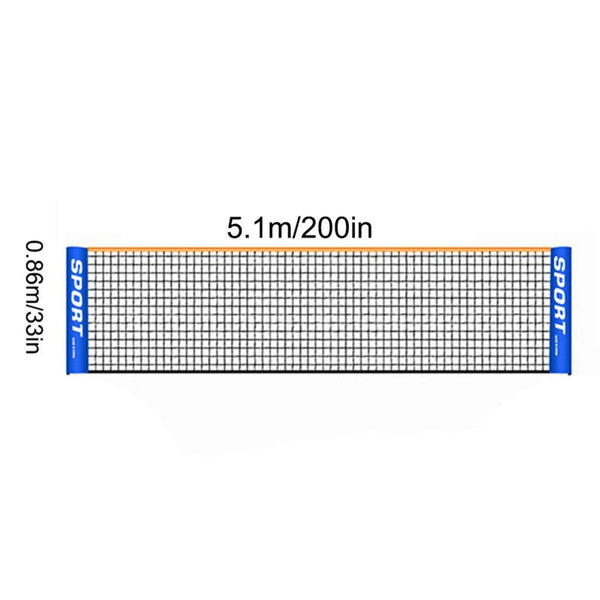 Net Replacement For Outdoor Sports Training 3/4/5/6M X 3.1M Badminton