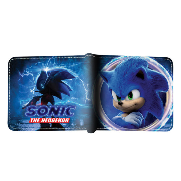 Sonic The Hedgehog Wallet Kids Boys Girls Case D Wallets