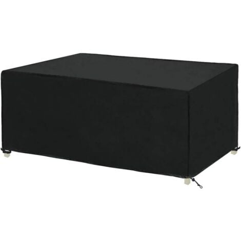 Rectangular Cover Waterproof Outdoor Furniture Tarpaulin Oxford Cloth Outdoor Furniture Covers