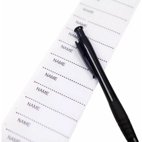 200 Pcs Iron On Labels Woven Name With Names To Write School Whiteifonepro Pins