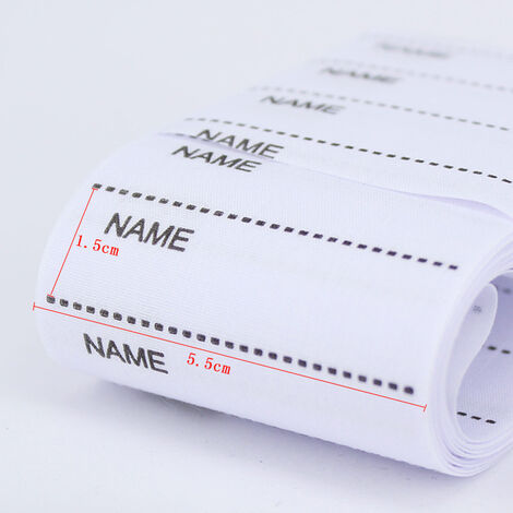 200 Pcs Iron On Labels Woven Name With Names To Write School Whiteifonepro Pins