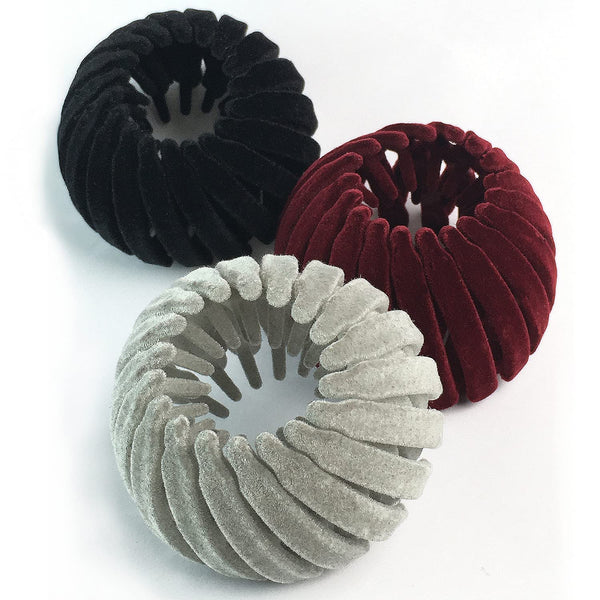 Magic Hair Clip Bird's Nest Flat Ponytail Lazy Hair Accessories