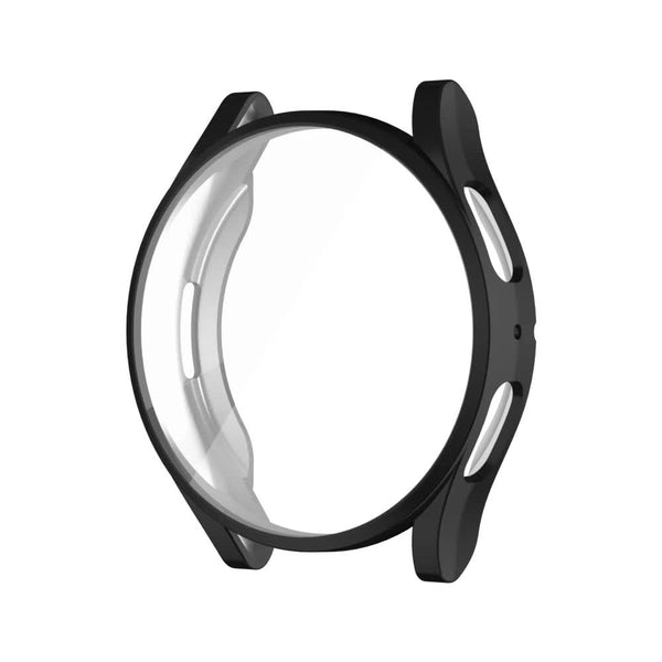 Compatible With Samsung Galaxy Watch 4 5 6 Screen Protector Case 40Mm 44Mm Silicone Tpu Bumper Black Watch6 Smart Watch Cases