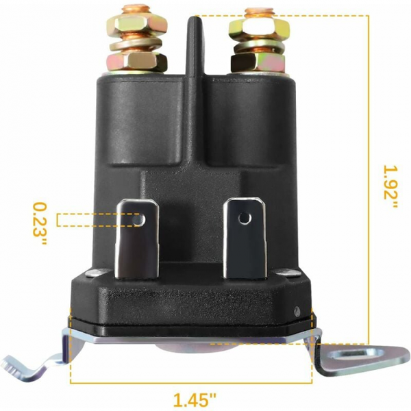 12V Start Solenoid Relay For Trombetta 862 1241 211 Lawn Mower Parts