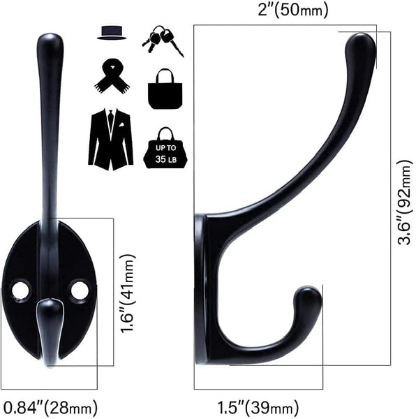 12 Pcs Roller Clips For Hot Hair Rollers Secure Hold And Easy Styling Black Rollers & Curlers